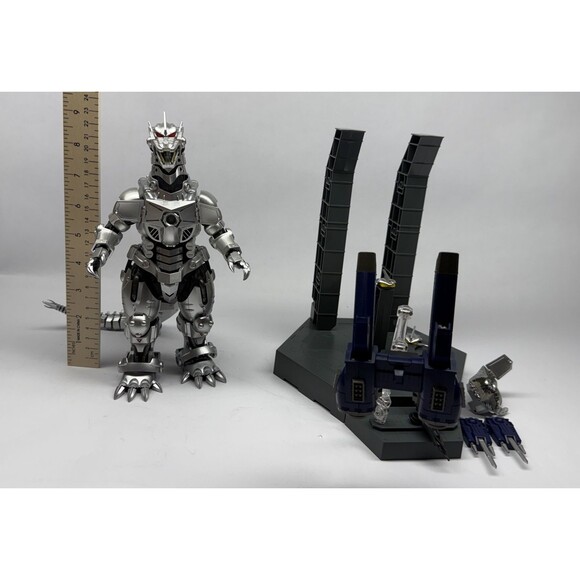 Bandai Soul of Chogokin GX-103 Kiryu Mechagodzilla 2002 Godzilla Figure 9”